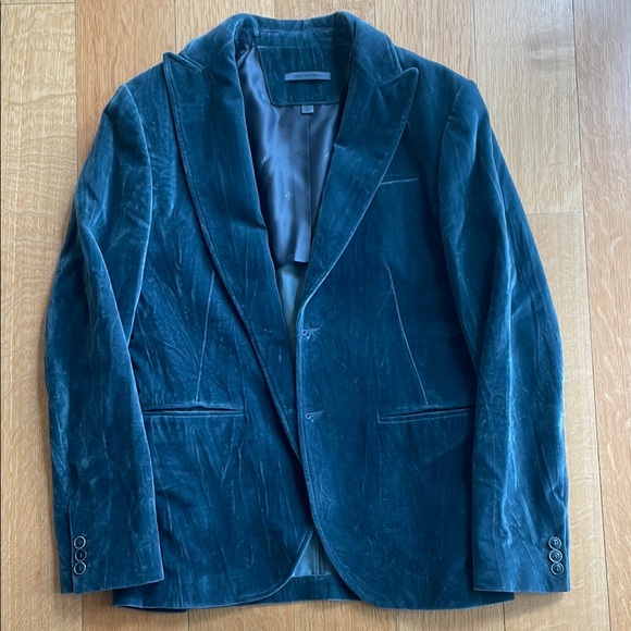John Varvatos Sage Velvet Sport Coat